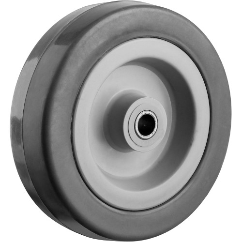 ЗУБР d 100 мм, г/п 65 кг, резина/полипропилен, колесо (30956-100)