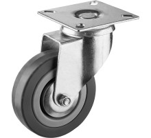 ЗУБР d 75 мм, г/п 50 кг, резина/полипропилен, поворотное колесо (30956-75-S)