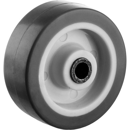 ЗУБР d 50 мм, г/п 40 кг, резина/полипропилен, термопластичное колесо, Профессионал (30946-50)