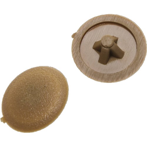 ЗУБР шлиц №2, цвет бук, 40 шт, декоративная заглушка под шуруп (4-308156-2)