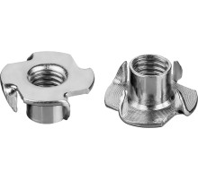 ЗУБР DIN 1624, M6 x 9 мм, цинк, 5 кг, врезная гайка (303780-06)