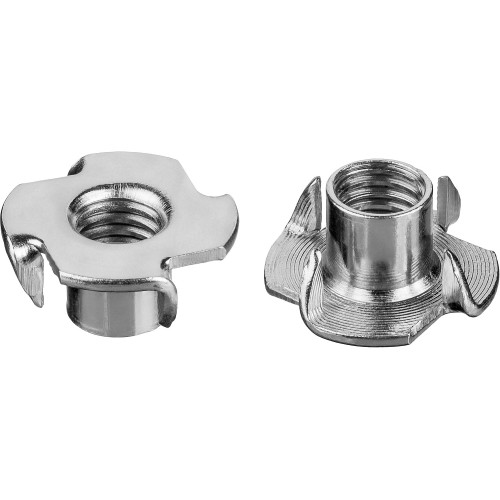 ЗУБР DIN 1624, M10 x 12 мм, цинк, 5 кг, врезная гайка (303780-10)