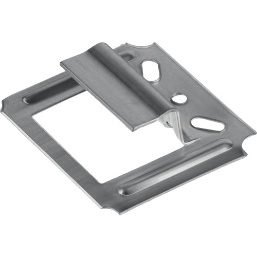 ЗУБР Кляймер-У, 8 мм, цинк, 50 шт, усиленный крепеж для вагонки блок хауса имитации бруса (3075-08)