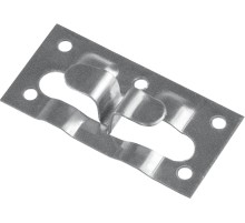 ЗУБР Кляймер-КГ, 10 x 34 x 70 мм, цинк, 50 шт, угловой крепеж для керамогранита (30857)