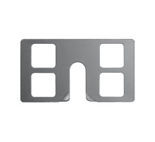 ЗУБР КРЕММЕР-100, 100 шт, крепление для установки маячковых профилей (30950-100)