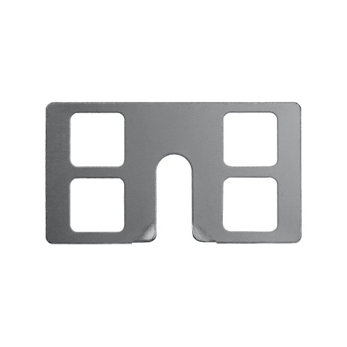 ЗУБР КРЕММЕР-100, 100 шт, крепление для установки маячковых профилей (30950-100)