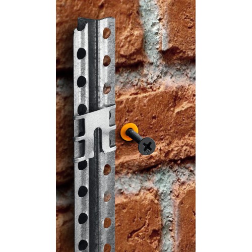 ЗУБР КРЕММЕР-100, 100 шт, крепление для установки маячковых профилей (30950-100)