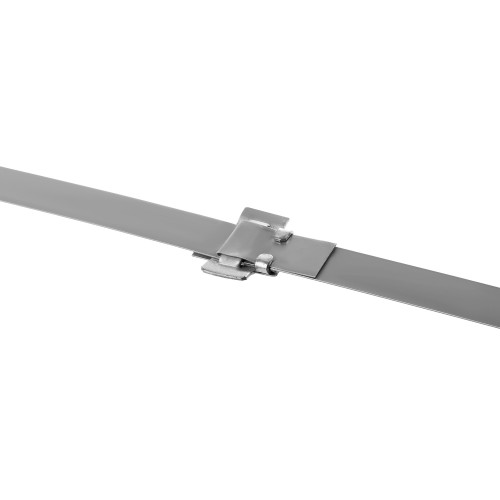 ЗУБР БГЛ, 20 мм, 150 шт, бюгель для бандажной ленты нержавеющий, Профессионал (310266)