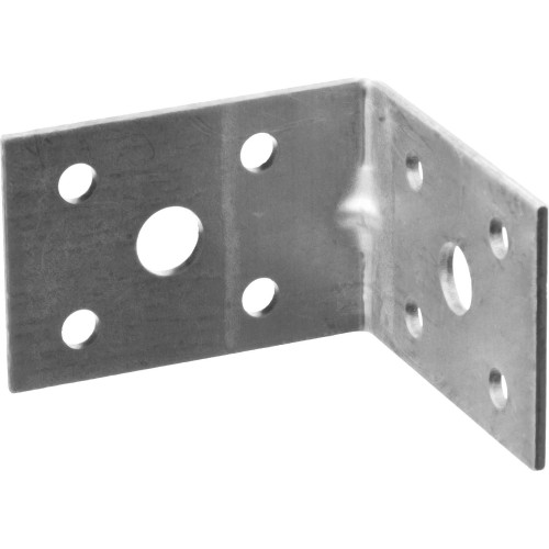 ЗУБР УКУ-2.0, 35 x 50 x 50 x 2 мм, цинк, усиленный крепежный уголок (310116-35-050)