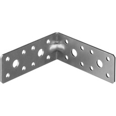 ЗУБР УКУ-2.0, 35 x 90 x 90 x 2 мм, цинк, усиленный крепежный уголок (310116-35-090)