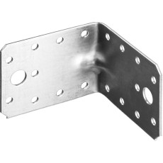 ЗУБР УКУ-2.0, 65 x 90 x 90 x 2 мм, цинк, усиленный крепежный уголок (310116-65-090)