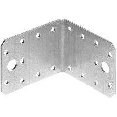 ЗУБР УК-2.0, 55 x 70 x 70 x 2 мм, цинк, крепежный уголок (310126-55-070)