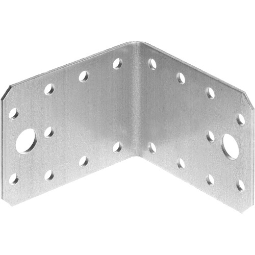 ЗУБР УК-2.0, 55 x 70 x 70 x 2 мм, цинк, крепежный уголок (310126-55-070)