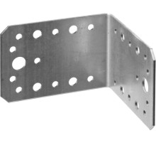 ЗУБР УК-2.0, 65 x 90 x 90 x 2 мм, цинк, крепежный уголок (310126-65-090)