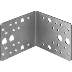 ЗУБР УК-2.5, 80 x 100 x 100 x 2.5 мм, цинк, крепежный уголок (31012-100)