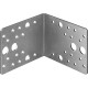 ЗУБР УК-2.5, 80 x 100 x 100 x 2.5 мм, цинк, крепежный уголок (31012-100)