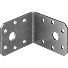 ЗУБР УК-2.5, 45 x 60 x 60 x 2.5 мм, цинк, крепежный уголок (31012-60)