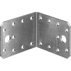 ЗУБР УК-2.5, 55 x 70 x 70 x 2.5 мм, цинк, крепежный уголок (31012-70)