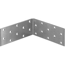 ЗУБР УКР-2.0, 40 x 100 x 100 x 2 мм, цинк, равносторонний крепежный уголок (310206-040-100)