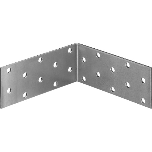 ЗУБР УКР-2.0, 40 x 100 x 100 x 2 мм, цинк, равносторонний крепежный уголок (310206-040-100)