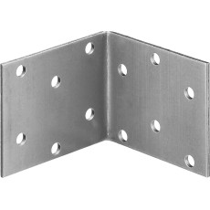 ЗУБР УКР-2.0, 50 x 60 x 60 x 2 мм, цинк, равносторонний крепежный уголок (310206-050-060)