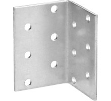 ЗУБР УКР-2.0, 60 x 40 x 40 x 2 мм, цинк, равносторонний крепежный уголок (310206-060-040)