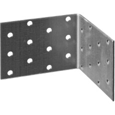 ЗУБР УКР-2.0, 60 x 80 x 80 x 2 мм, цинк, равносторонний крепежный уголок (310206-060-080)