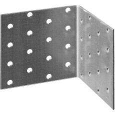 ЗУБР УКР-2.0, 80 x 80 x 80 x 2 мм, цинк, равносторонний крепежный уголок (310206-080-080)