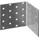 ЗУБР УКР-2.0, 80 x 80 x 80 x 2 мм, цинк, равносторонний крепежный уголок (310206-080-080)