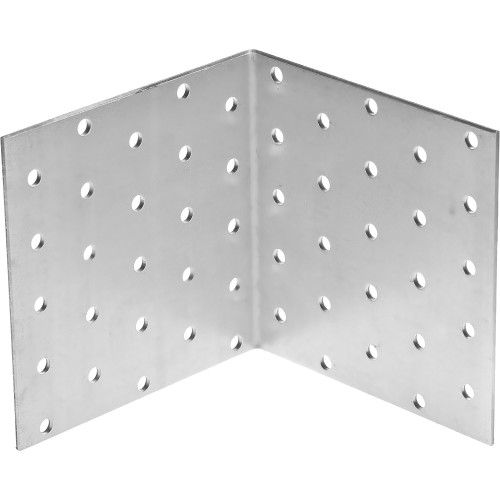 ЗУБР УКР-2.0, 100 x 100 x 100 x 2 мм, цинк, равносторонний крепежный уголок (310206-100-100)