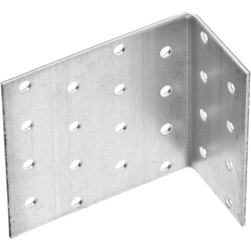 ЗУБР УКА-2.0, 80 x 80 x 40 x 2 мм, анкерный крепежный уголок (310226-080-080)
