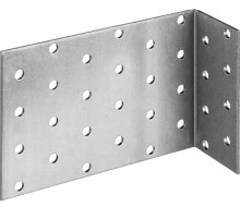 ЗУБР УКА-2.0, 80 x 120 x 40 x 2 мм, анкерный крепежный уголок (310226-080-120)