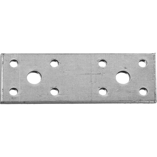 ЗУБР КП-2.0, 100 x 35 x 2 мм, цинк, крепежная пластина (310236-100-35)