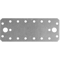 ЗУБР КП-2.0, 140 x 55 x 2 мм, цинк, крепежная пластина (310236-140-55)