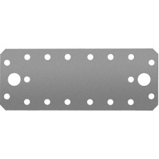 ЗУБР КП-2.5, 140 x 55 x 2.5 мм, цинк, крепежная пластина (31023-140)
