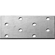ЗУБР ПС-2.0, 40 x 80 x 2 мм, цинк, соединительная пластина (310256-040-080)