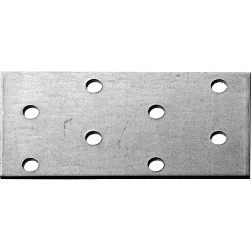 ЗУБР ПС-2.0, 40 x 80 x 2 мм, цинк, соединительная пластина (310256-040-080)