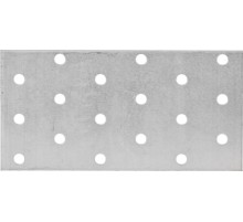 ЗУБР ПС-2.0, 60 x 120 x 2 мм, цинк, соединительная пластина (310256-060-120)