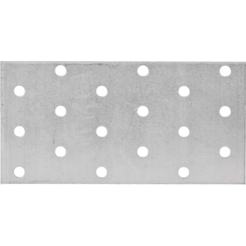 ЗУБР ПС-2.0, 60 x 120 x 2 мм, цинк, соединительная пластина (310256-060-120)