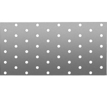 ЗУБР ПС-2.0, 100 x 200 x 2 мм, цинк, соединительная пластина (310256-100-200)