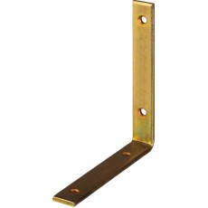 ЗУБР УМ-4.0, 125 x 125 x 20 x 4 мм, желтый цинк, узкий мебельный уголок (31031-125)