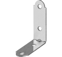 ЗУБР УМ-1.5, 50 x 50 x 17 x 1.5 мм, белый цинк, узкий мебельный уголок (31032-50)