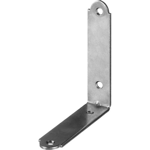 ЗУБР УМ-1.5, 75 x 75 x 17 x 1.5 мм, белый цинк, узкий мебельный уголок (31032-75)