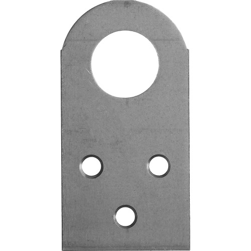 ЗУБР ПР-2.0, 75 x 40 x 2 мм, прямая проушина для навесных замков (31038-75)