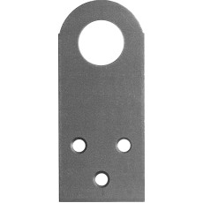 ЗУБР ПР-2.0, 90 x 40 x 2 мм, прямая проушина для навесных замков (31038-90)