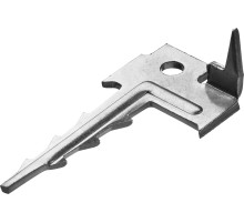 ЗУБР Ключ, 60 x 30 мм, цинк, 200 шт, крепеж с шипом для террасной доски (30705)