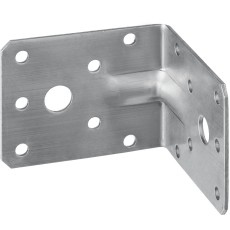 ЗУБР УНКУ-2.0, 55 x 70 x 70 x 2 мм, усиленный нержавеющий крепежный уголок, Профессионал (310516-55)