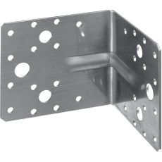 ЗУБР УНКУ-2.0, 90 x 100 x 100 x 2 мм, усиленный нержавеющий крепежный уголок, Профессионал (310516-90)