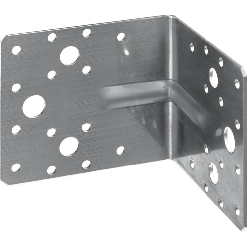 ЗУБР УНКУ-2.0, 90 x 100 x 100 x 2 мм, усиленный нержавеющий крепежный уголок, Профессионал (310516-90)