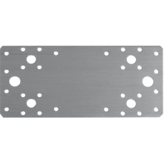 ЗУБР НКП-2.0, 200 x 90 x 2 мм, нержавеющая крепежная пластина, Профессионал (310636-200)